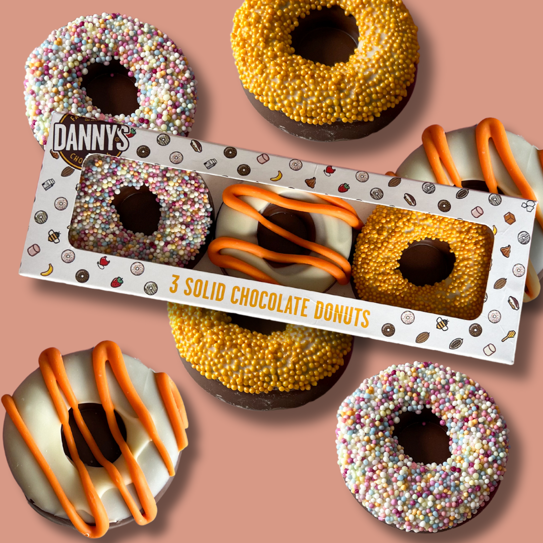 DANNY'S DONUTS - Handmade Solid Milk Chocolate Donuts – DANNY'S DANNY'S DONUTS - Handmade Solid Milk Chocolate Donuts – DANNY'S