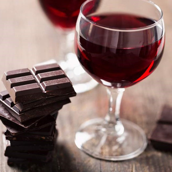 Look younger with Dark Chocolate and Red wine!