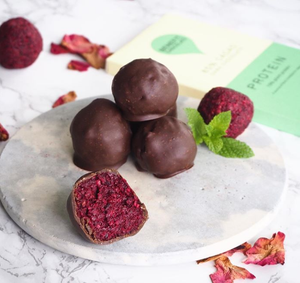 Red Velvet Beetroot and Coconut Balls