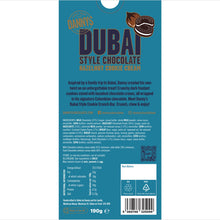DANNY'S DUBAI STYLE CHOCOLATE SRP - HAZELNUT COOKIE CREAM 190g BAR - DANNY'S CHOCOLATES