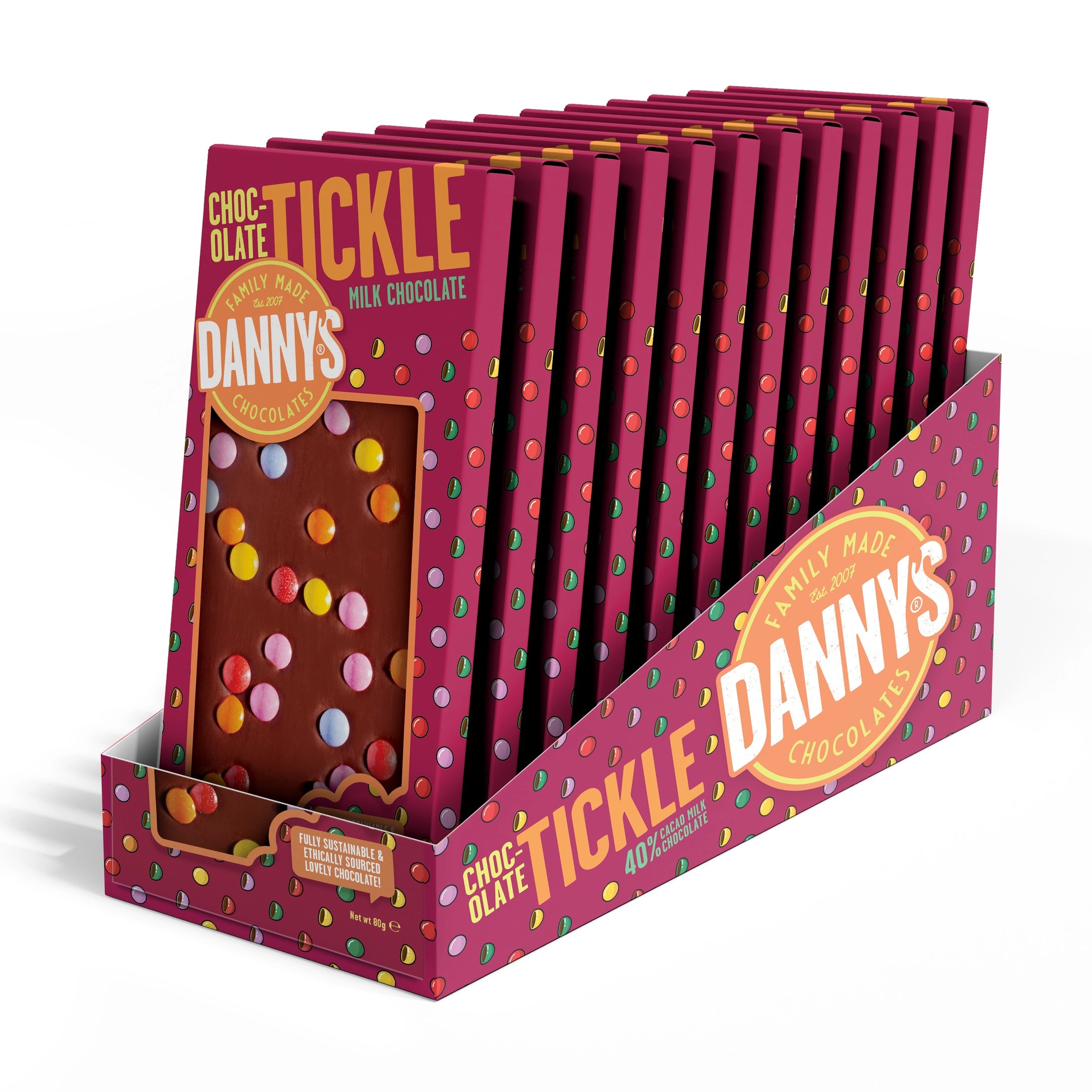 DANNY'S CHOCOLATES - Chocolate Tickle SRP - 80g - DANNY'S CHOCOLATES