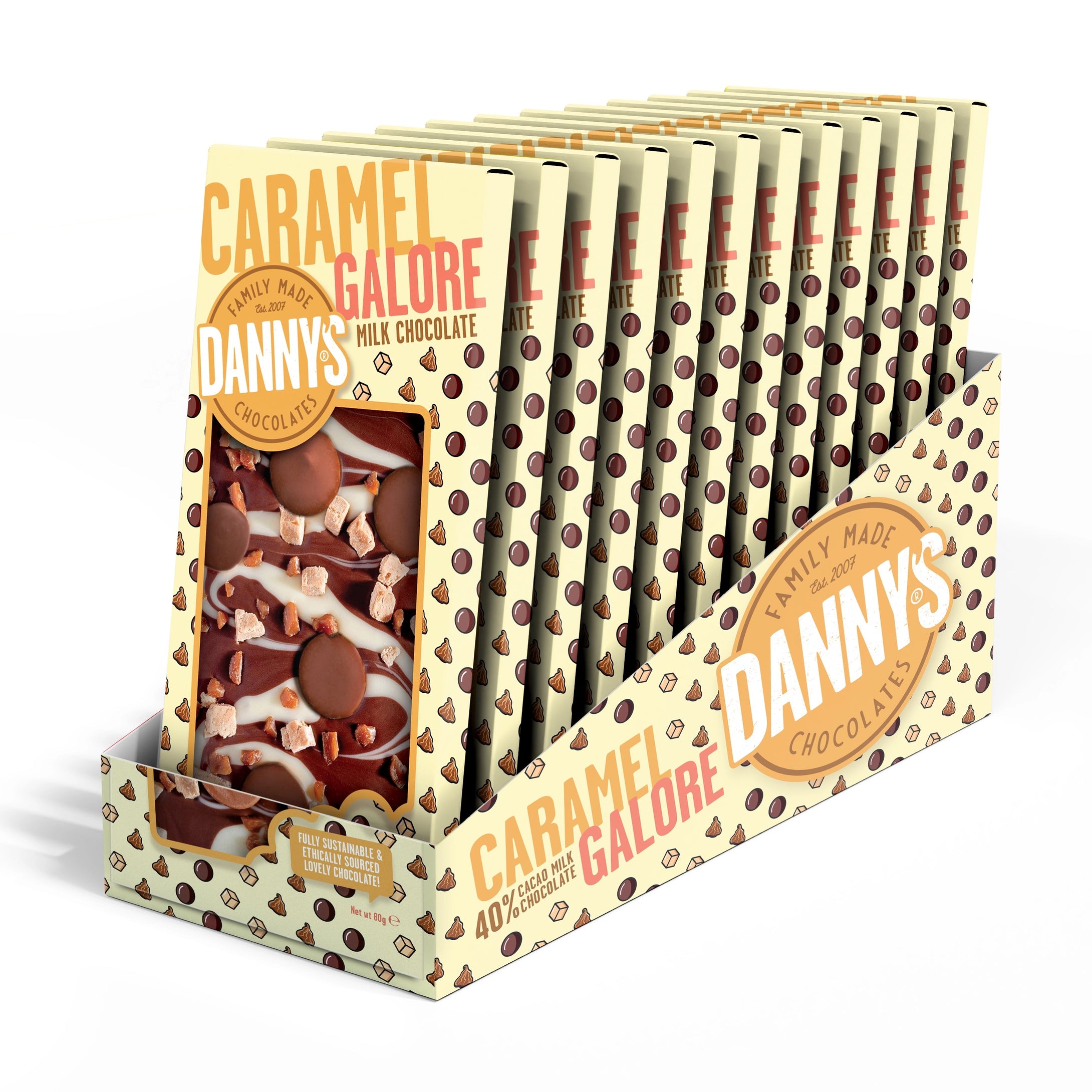 DANNY'S CHOCOLATES - Caramel Galore SRP - 80g - DANNY'S CHOCOLATES