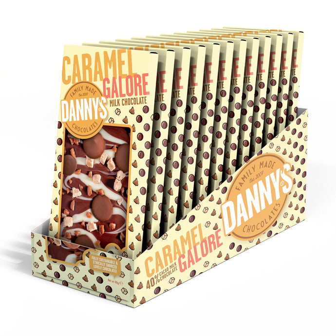 DANNY'S CHOCOLATES - Caramel Galore SRP - 80g - DANNY'S CHOCOLATES