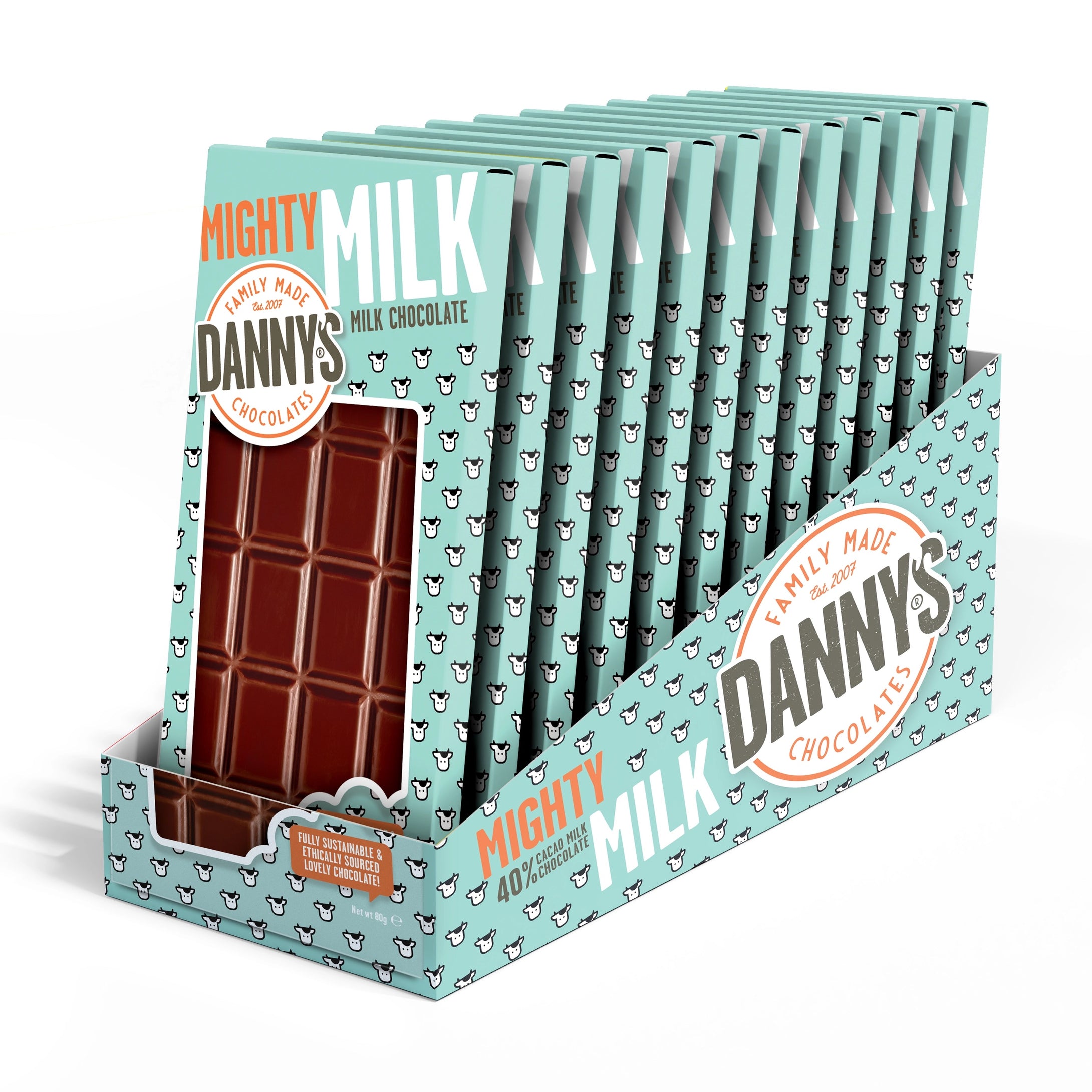 DANNY'S CHOCOLATES - Mighty Milk SRP - 80g - DANNY'S CHOCOLATES