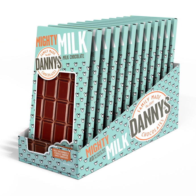 DANNY'S CHOCOLATES - Mighty Milk SRP - 80g - DANNY'S CHOCOLATES