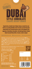 DANNY'S DUBAI STYLE CHOCOLATE CARAMEL BISCUIT CRUNCH - 1 x 190g