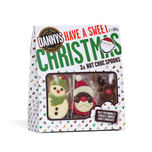 DANNY'S Christmas Friends Hot Chocolate Spoons Triple Pack - 3 x 62g - DANNY'S CHOCOLATES