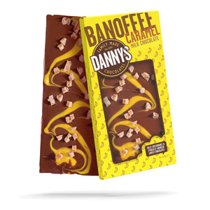 Banoffee Caramel Bundle 4 x 80g - DANNY'S CHOCOLATES