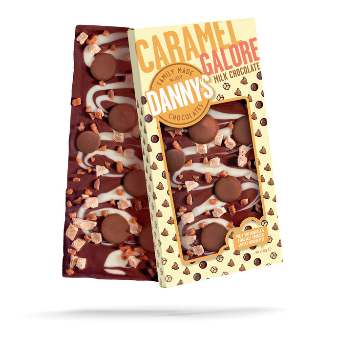 Caramel Galore Bundle 4 x 80g - DANNY'S CHOCOLATES
