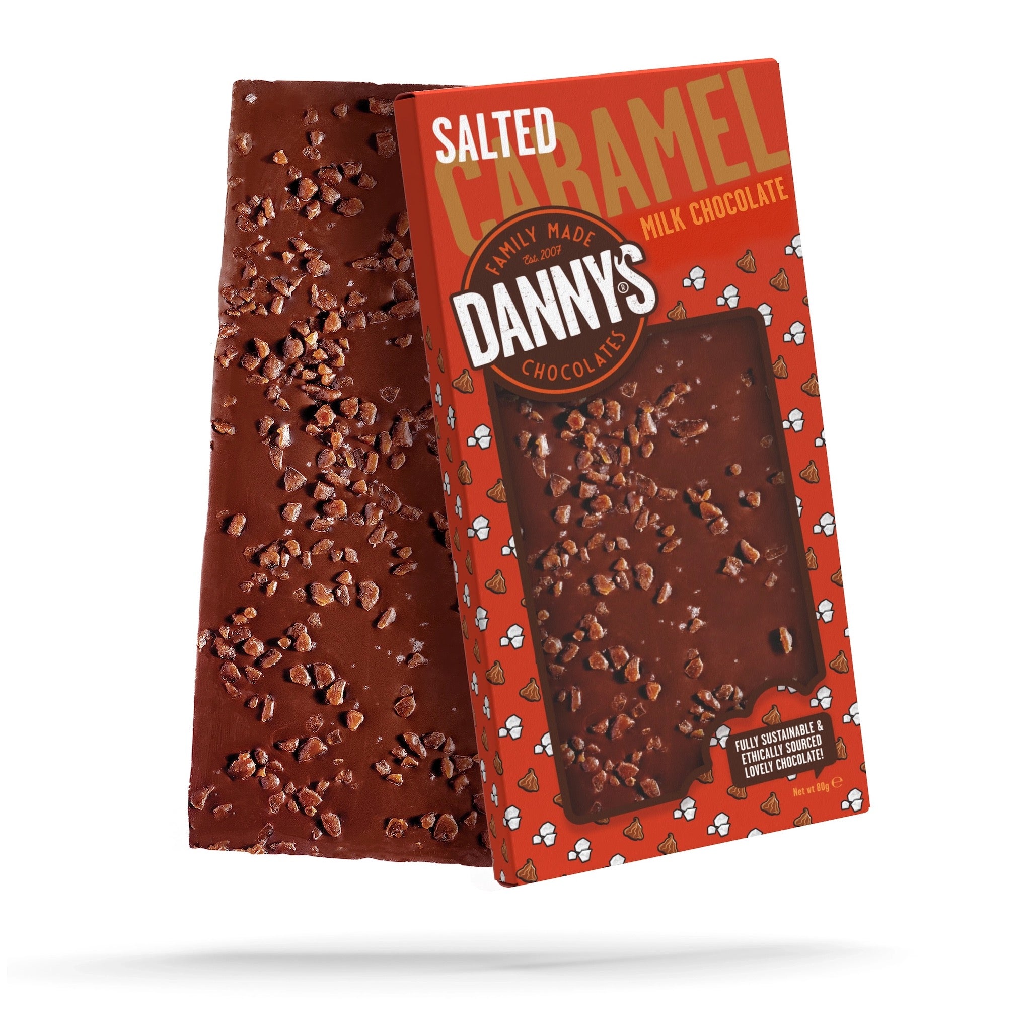 Salted Caramel Bundle 4 x 80g - DANNY'S CHOCOLATES