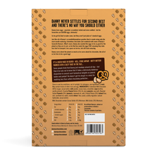 Peanut Butter & Pretzel Mighty Milk Chocolate Flat Easter Egg Bar 140g - DANNY'S CHOCOLATES