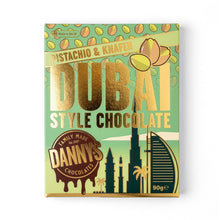 DANNY'S DUBAI STYLE CHOCOLATE SRP - PISTACHIO KNAFEH 10 x 90g BAR - DANNY'S CHOCOLATES