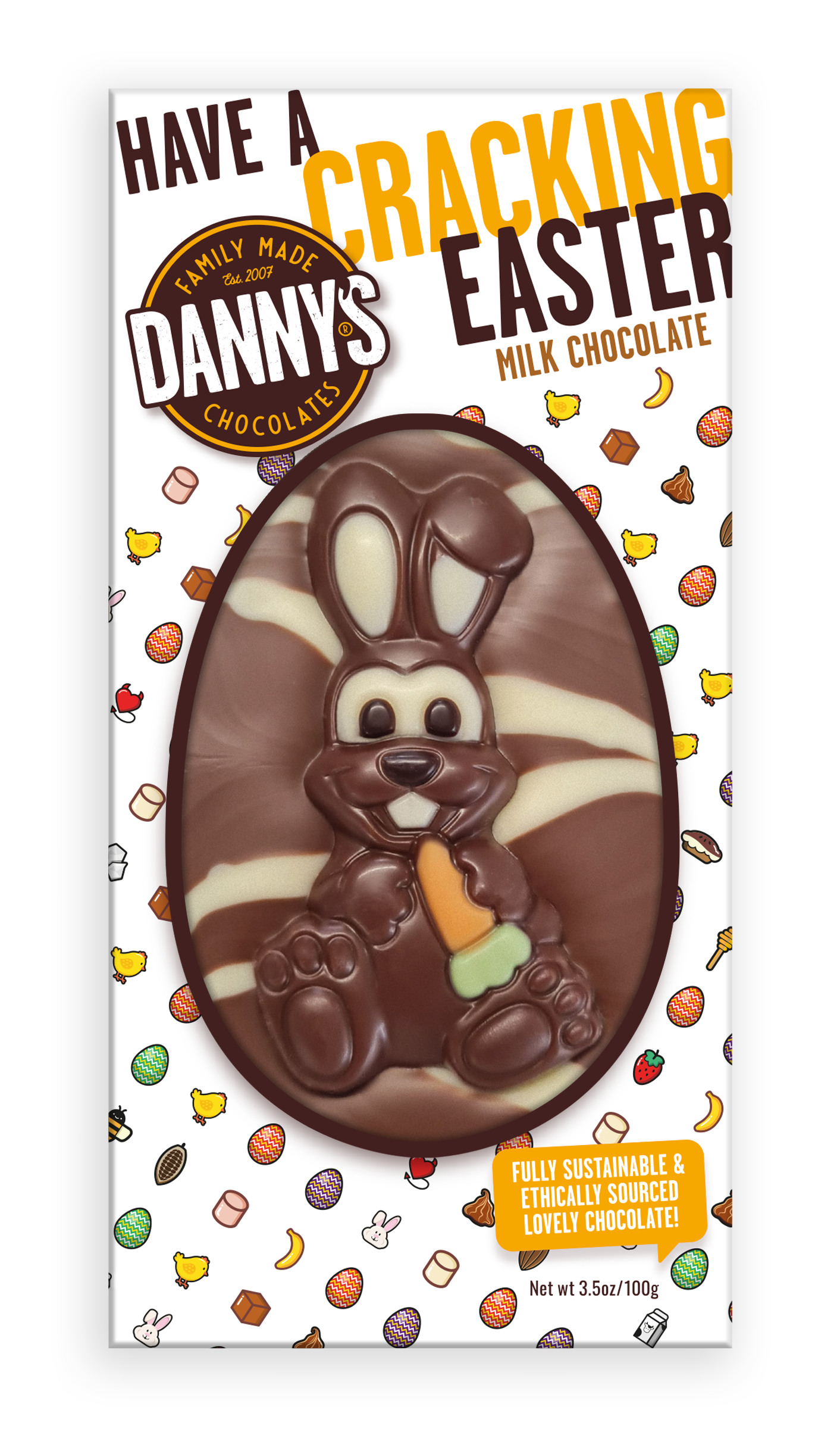 Easter Swirl Bar Bundle 3 x 100g - DANNY'S CHOCOLATES
