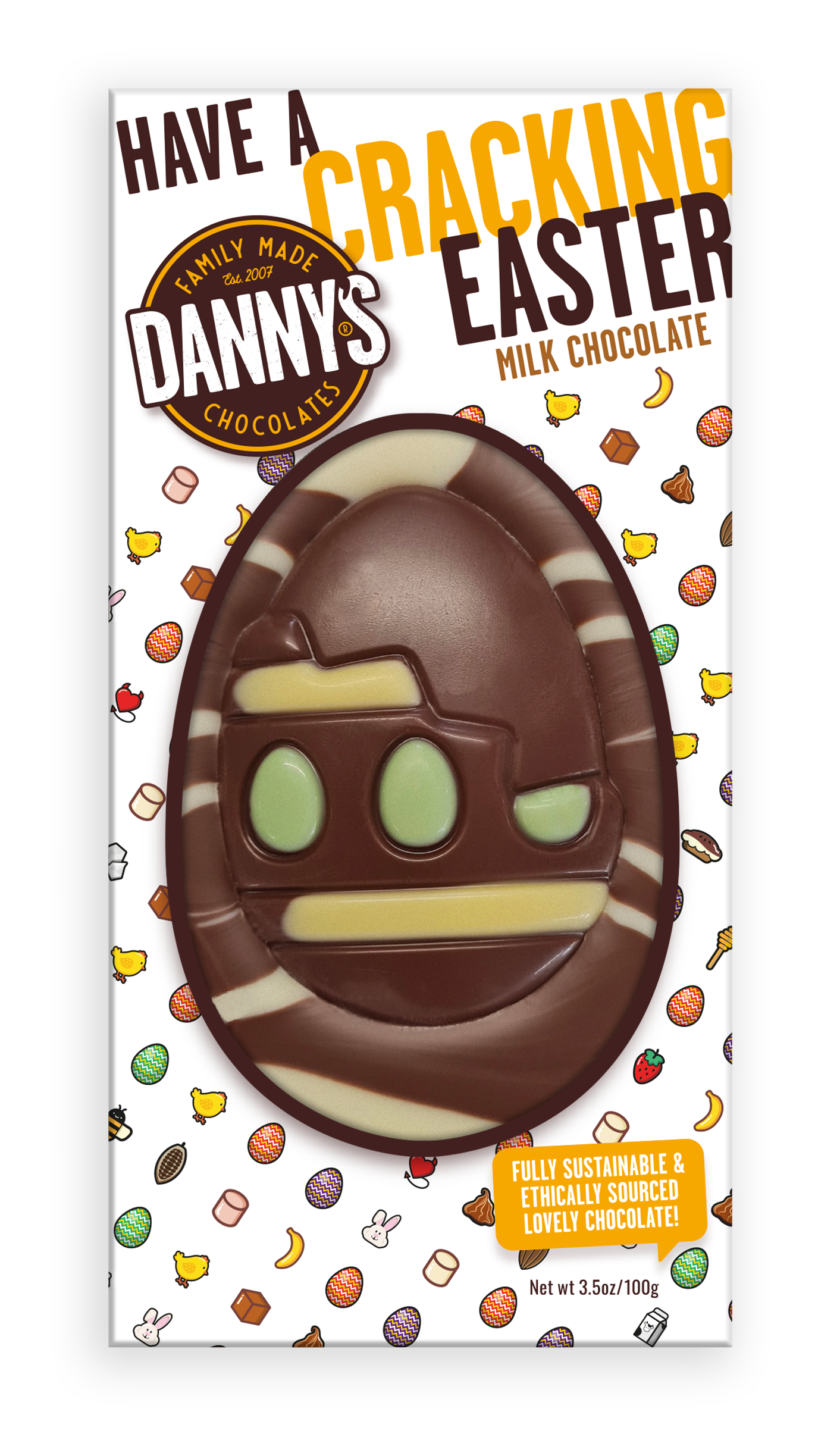 Easter Swirl Bar Bundle 3 x 100g - DANNY'S CHOCOLATES
