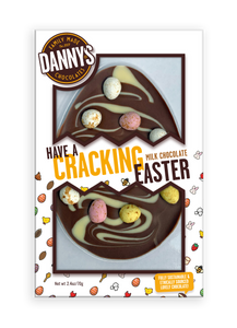 Flat Pack Easter Egg Bar Bundle 2 x 70g - DANNY'S CHOCOLATES