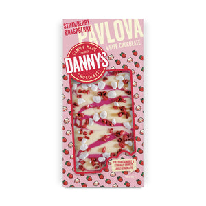 Strawberry & Raspberry Pavlova Bundle 4 x 80g - DANNY'S CHOCOLATES