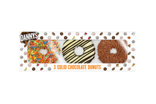 PRE_ORDER DANNY'S DONUTS - Handmade Solid Milk Chocolate Donuts SRP 12 x 150g - DANNY'S CHOCOLATES