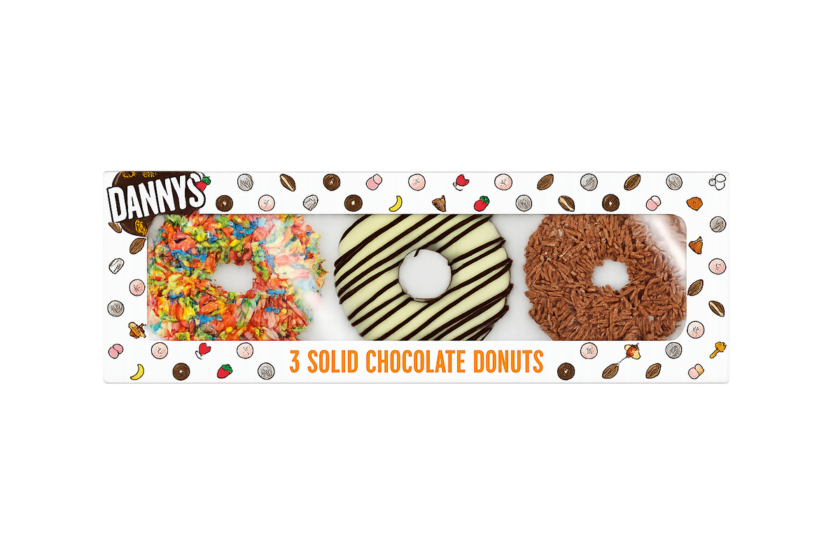 PRE_ORDER DANNY'S DONUTS - Handmade Solid Milk Chocolate Donuts SRP 12 ...