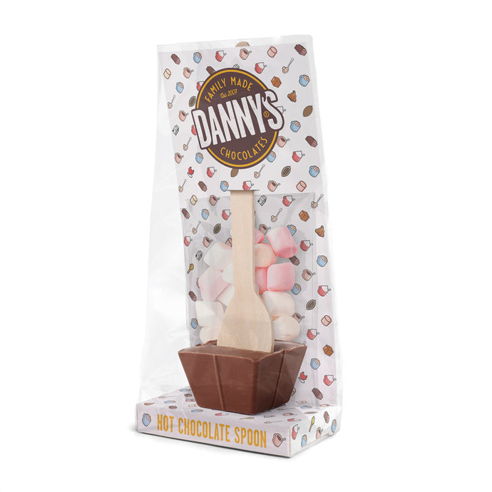Mighty Milk Hot Chocolate Spoon Bundle 4 x 50g - DANNY'S Chocolates